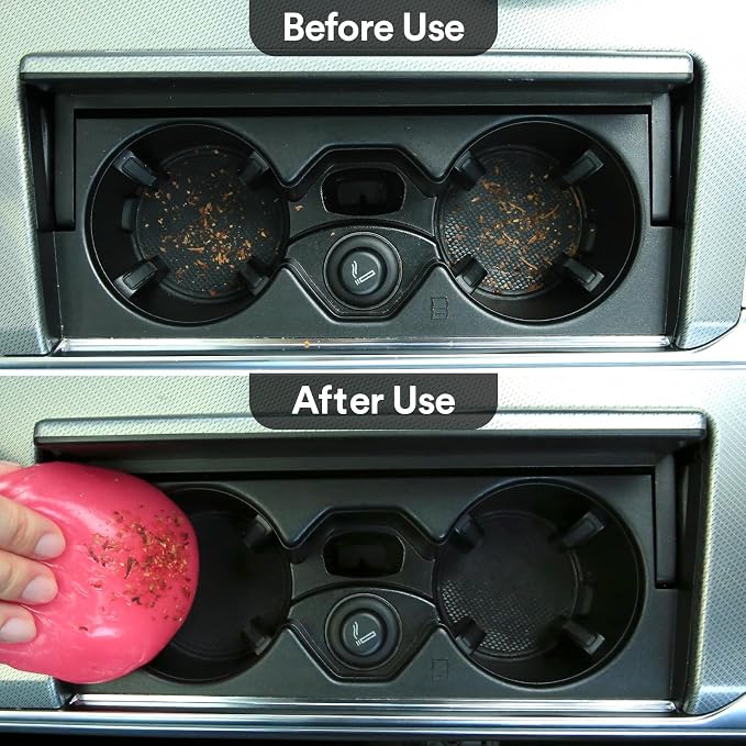PULIDIKI Car Cleaning Gel Detailing Kit Automotive Dust Car Crevice Cleaner Slime Auto Air Vent Interior Detail Removal for Car Putty Cleaning Keyboard Cleaner Car Accessories