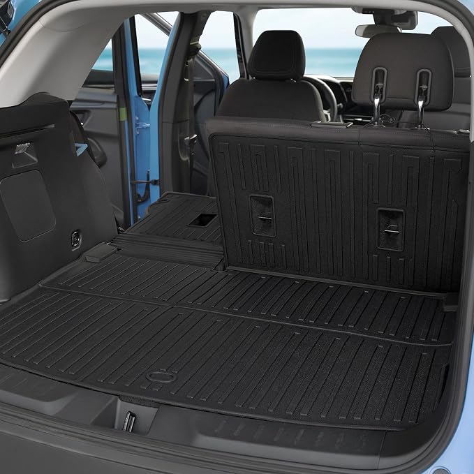 Floor Mats for Chevy Trailblazer AWD 2021-2026, All Weather Floor Mats Trunk Cargo Liner with Backrest Protectors and Door Sill Guards Accessories, Full Coverage Set