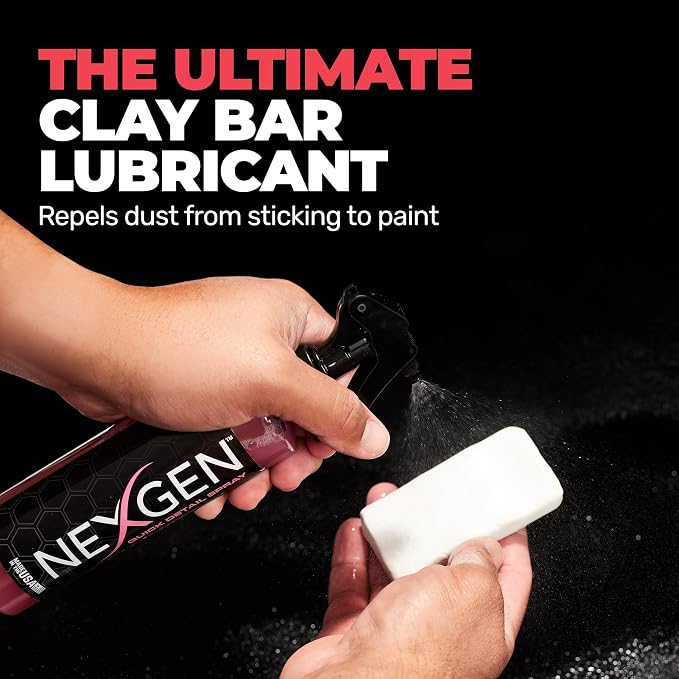 Nexgen Quick Detail Spray (16oz) - Ultimate Spot Cleaner & Ceramic Coating Maintenance - Instant Car Detailing for Freshly Waxed Shine - Car Cleaning Supplies - Protects & Extends Paint Lifespan