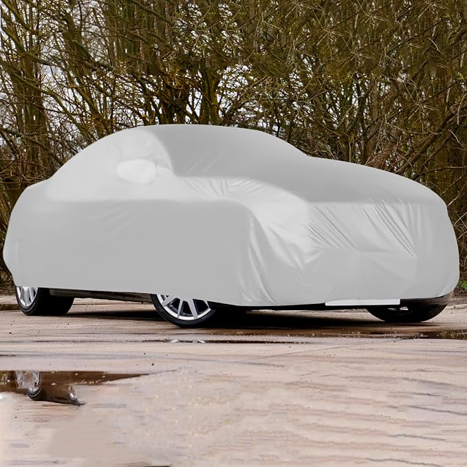 Baluue Heavy Duty SUV Protective Car Cover Complete Rainproof Sunshade Dustproof Auto Cover for Outdoor All-Weather Use, Thickened L Size Waterproof Hail Protector