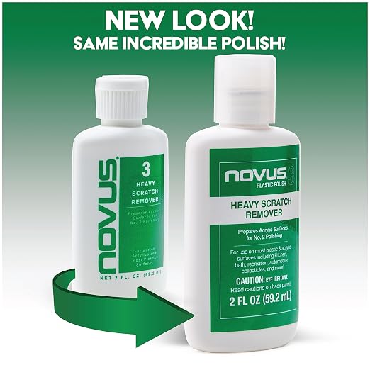 NOVUS 7081 | Heavy Scratch Remover #3 | 2 Ounce Bottle