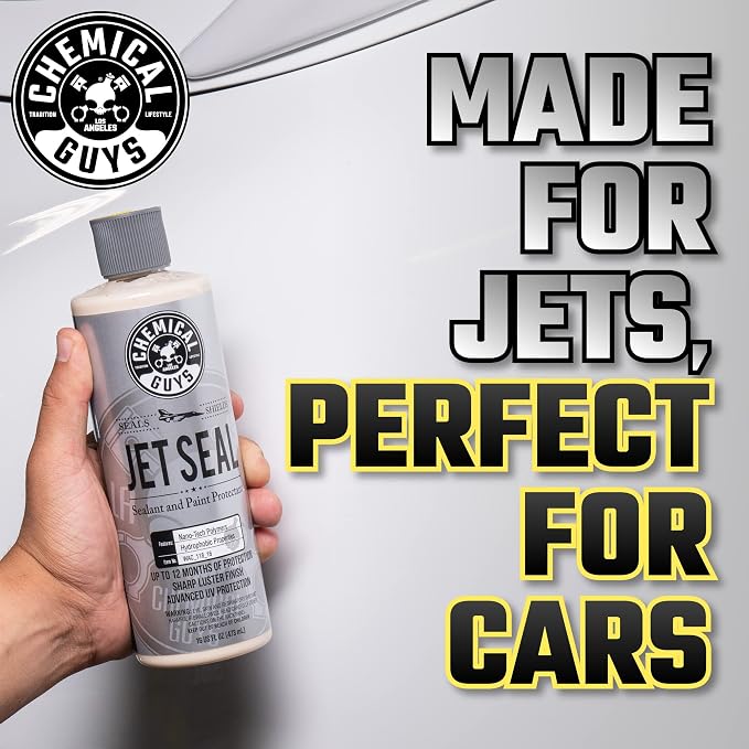 Chemical Guys, JetSeal Anti-Corrosion Paint Sealant & Protectant, 16 oz | Durable sealant bonds to paint for high gloss and lasting protection against the elements on cars, trucks and RVs