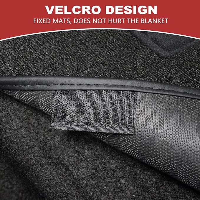 Carpet Floor Mats Fit for Honda HRV 2023-2027 | TTX LIGHTING Floor Liners All Weather Protection Car Mats HR-V Accessories 1st & 2nd Row, Black