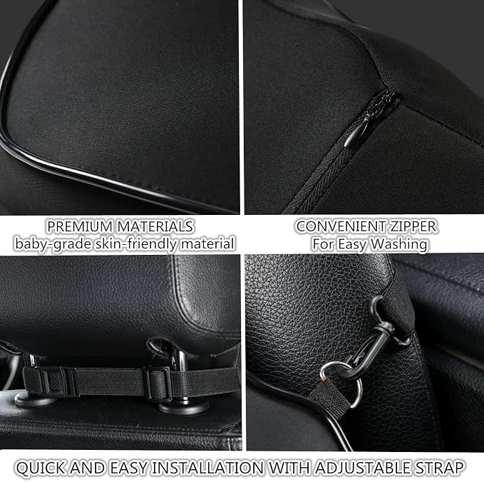 Car Neck Support Pillow Relieving Neck Fatigue Ergonomic Design | Neck Pillow for 100% Soft Memory Foam