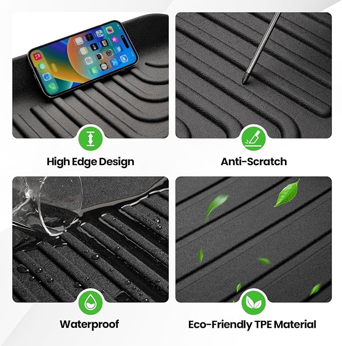 Cartist Cargo Liner for BMW X7 2019-2026, All Weather Cargo Mats for X7 Accessories, Heavy Duty TPE Trunk Mat, Car Accessories