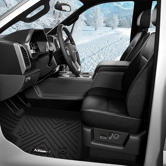 Floor Mats & Trunk Mat with Backrest Mat for 2022-2026 Nissan Pathfinder | All Weather TPE Rubber Cargo Liner Back Seat Cover 3rd Row for 2022-2026 Pathfinder 7&8 Seats Car Floor Liners Accessories
