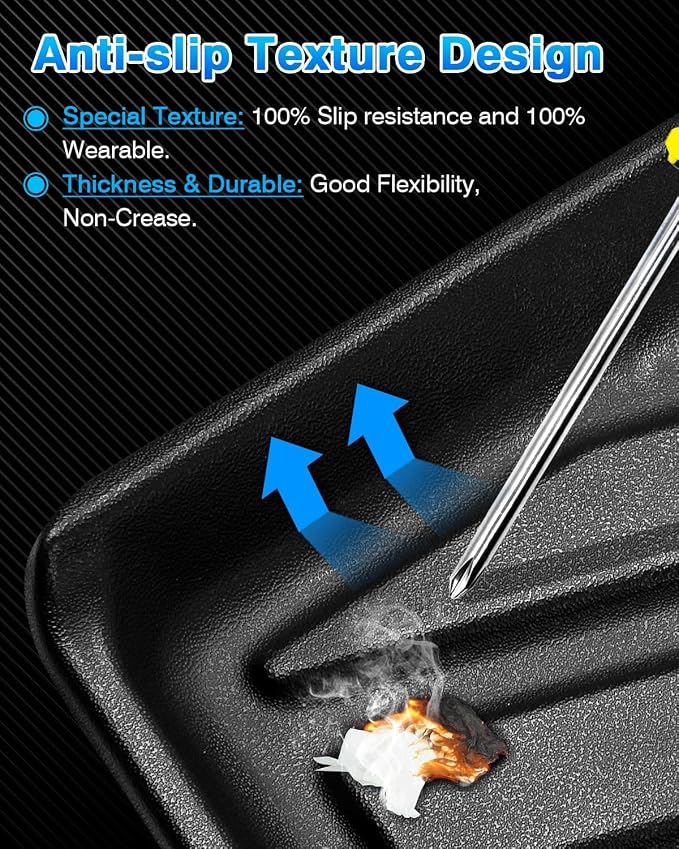 Cartist Cargo Liner Custom Fit for for Mazda CX-50 2023 2024 Accessories All Weather Rear Trunk Mat High Side Waterproof TPE Black