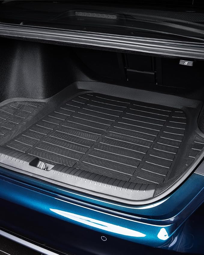 Floor Mats Cargo Liner for Honda Accord 2023-2026(Gasoline & Hybrid),All Weather Carpets for Accord LX/Sport/EX-L/Touring 2024 2025 Accessories Waterproof Nonslip Custom Front Rear Trunk Rug Set