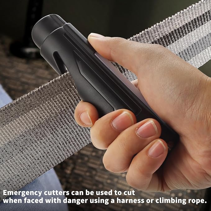 Window Breaker Seatbelt Cutter Car Escape Tool Glass Breaker Car Flashlight