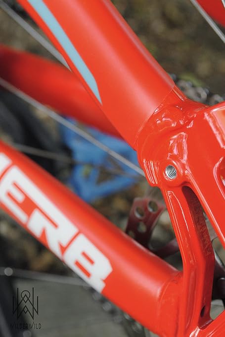 Bike Frame Protection Tape- High Impact Clear Vinyl Wrap Includes Tool (4”x72) Bicycle Frame Protector, Mountain Bike Frame Guard Chainstay Protector (Clear)