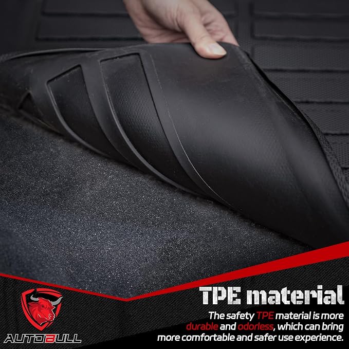 Cargo Liner Compatible with 2011-2023 Dodge Charger(RWD/AWD) & Chrysler 300(RWD/AWD) Cargo Mat，All Weather Protection Trunk Liner Rear Trunk mat，Black