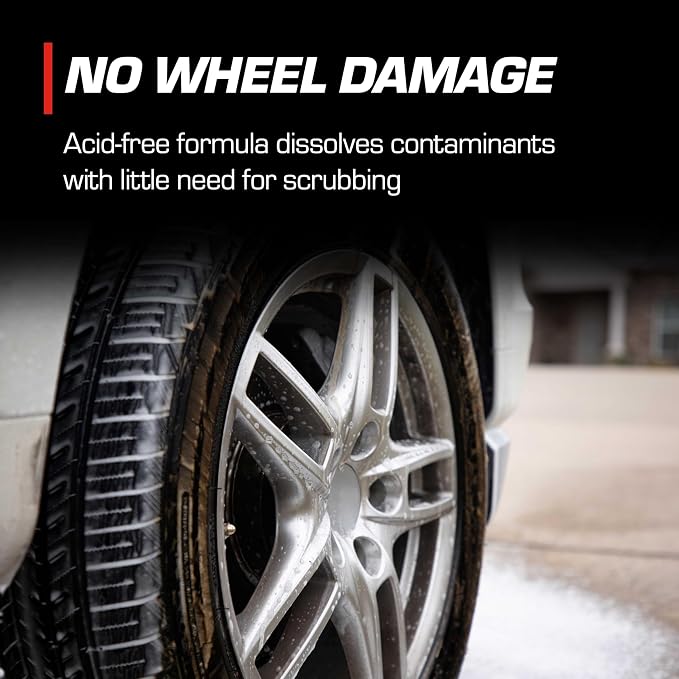Holley Wheel Clean - All Wheel Cleaner & Brake Dust Remover - High-Performance Car Care, Spray on and Dissolve Grime - Acid-Free Formula for Tires - 16 oz. (2 Pack)