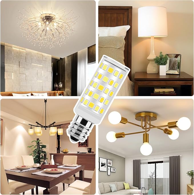 Replacement Bulbs 20W for Conair & Jerdon Makeup Mirrors - 10x Double Sided LED Bulbs (1Pack, 3 Color Temperatures)