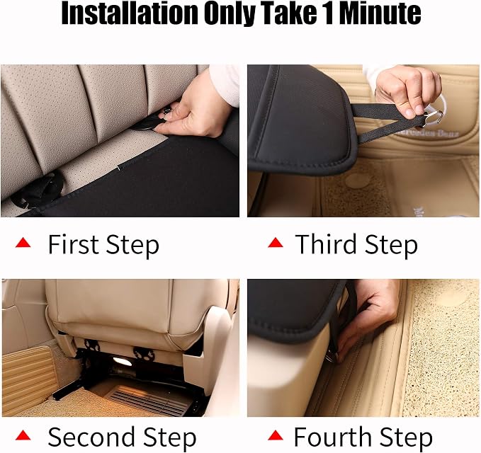 Lofty Aim Car Seat Cushion for Driving, Memory Foam Driver Seat Cushion | Car Seat Cushion for Long Driving, Automotive Seat Cushion for Pain Relief, Car Seat Pillow Fits Most Vehicles, Office, Black