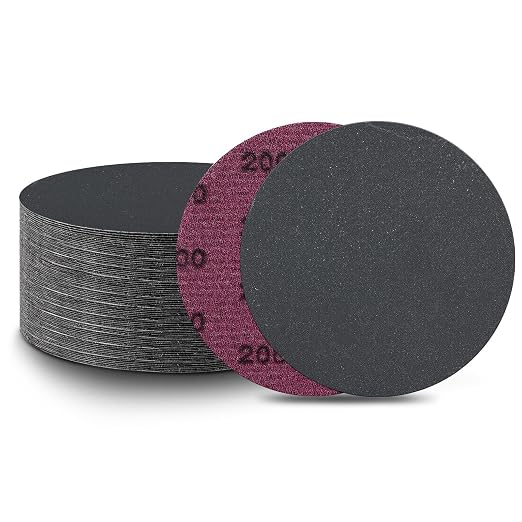 100 PCS 2000 Grit 3 Inch Wet Dry Hook and Loop Sanding Discs, Silicon Carbide Round Sandpaper for Drill Polishing Kit, Sanding Sheets Assortment for Wood Metal or Auto