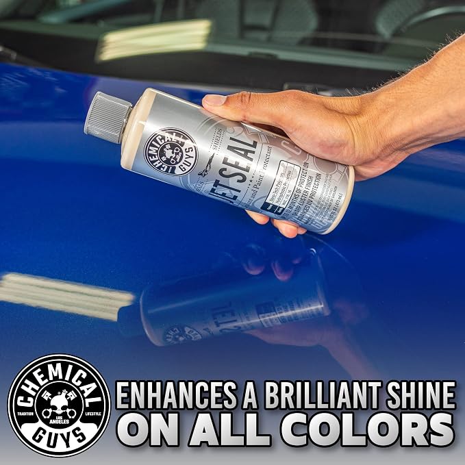 Chemical Guys, JetSeal Anti-Corrosion Paint Sealant & Protectant, 16 oz | Durable sealant bonds to paint for high gloss and lasting protection against the elements on cars, trucks and RVs
