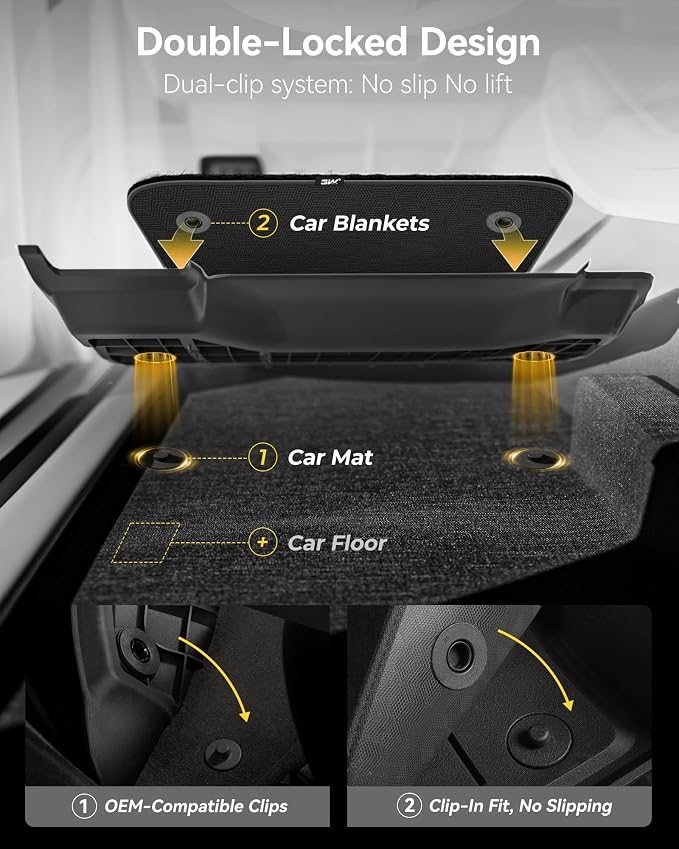 3W Floor Mats & Cargo Liner with Carpets on TOP Fit for Jeep Wrangler JL 2018-2025 2026 Unlimited 4-Door Sahara Willys Rubicon with Subwoofer(Non JK or 4XE) Car Mats Custom Fit for Wrangler JL, 6PCS