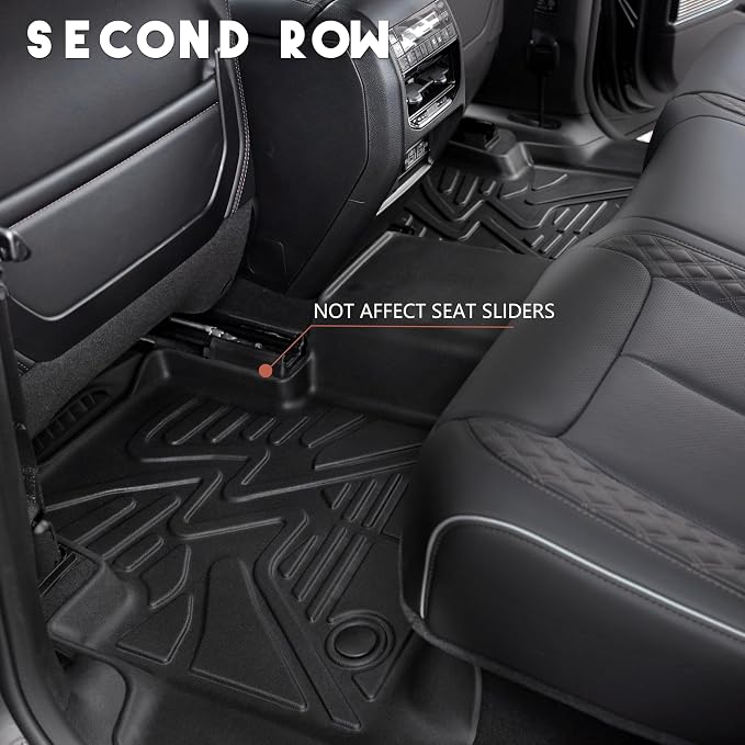 KARPAL Floor Mats & Cargo Liner for 2022-2025 2026 Jeep Grand Cherokee WL (Include 4xe, Not for WK2 or WL75) 5-Seat Only, All Weather TPE Custom Fit Floor Liners Car Mats Accessories