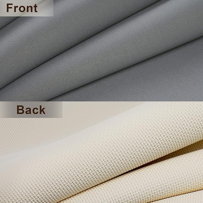 Waterproof Stain Resistant Car Seat Cover for Automotive Van Trucks and SUVs Durable Neoprene Non-Slip Seat Protector with Quick Install Design Perfect for Post Gym Yoga Workout-Grey