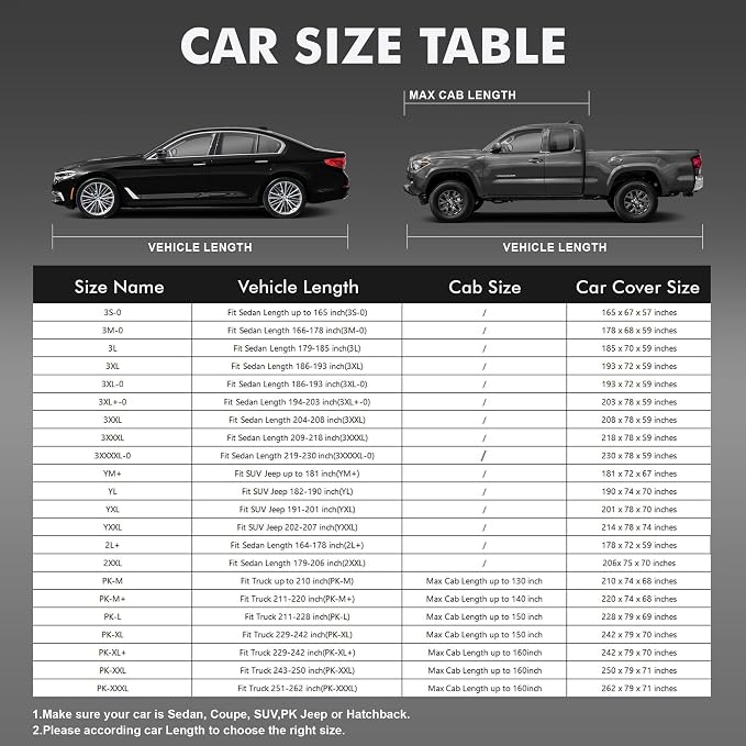 Jeep Wrangler 2 Door Cover Waterproof All-Weather,Outdoor Full Exterior SUV Cover for Wrangler YJ TJ JK JL(1987-2026),with Windshield Sun Shade,Towel&Storage Bag,Size J2 (See Size Chart)