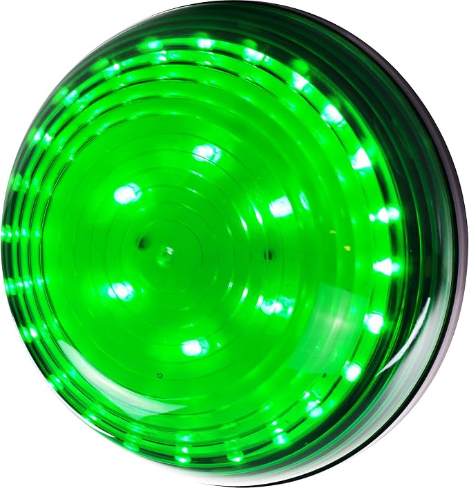 SuperBright 75-FL249G 30 LED Magnetic Emergency Flasher, Green