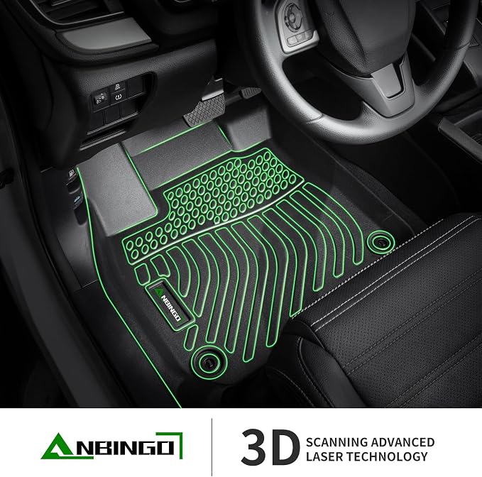 ANBINGO®Fit for Ford Escape Hybrid Floor Mats 2020-2026,for Ford Escape Hybrid Car Mat All Weather Mats for Escape Hybrid TPE Car Matt Rugs for Escape Hybrid Rubber Trunk Carpet