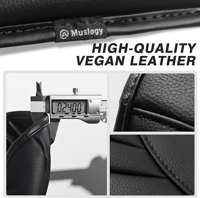 Muslogy Center Console Armrest Cover Fit for Nissan Pathfinder 2022-2025 2026 Accessories, Comfort Armrest Pad Console Lid Cushion Vegan Leather Regular Thick
