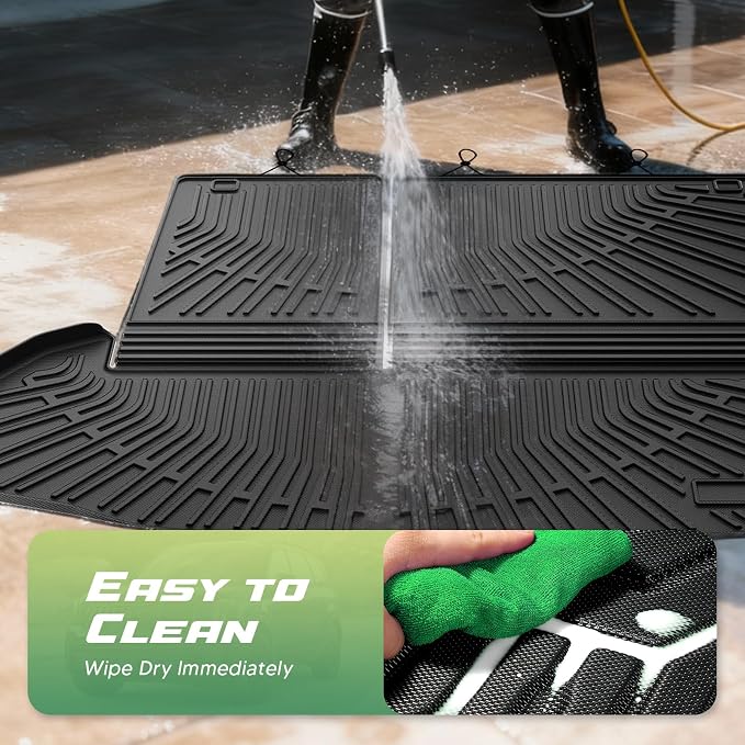Cartist Cargo Liner for Toyota Highlander 2014-2019, All Weather Cargo Mats for Highlander Accessories, Heavy Duty TPE Trunk Mat, Car Accessories