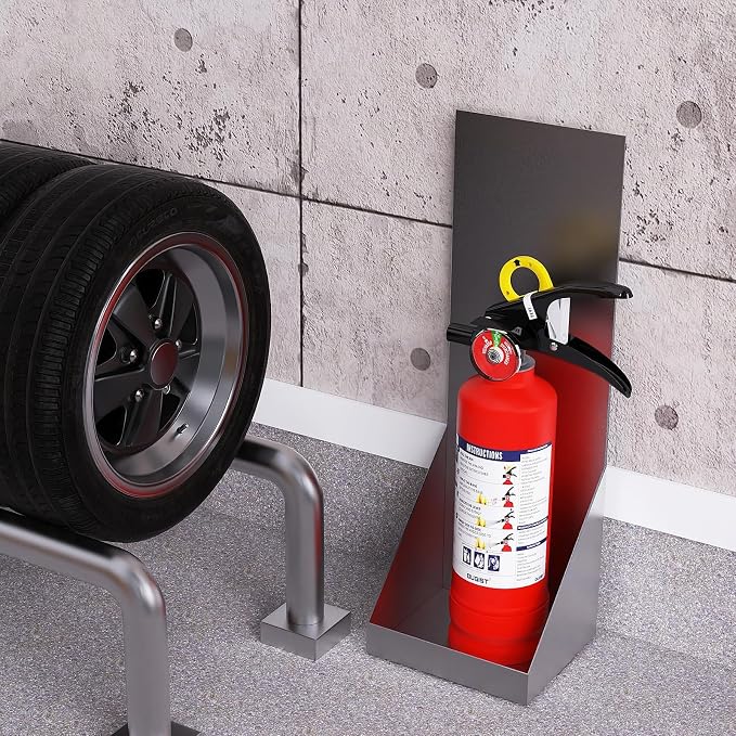 Ougist Pro Home Fire Extinguisher, 1-A:10-B:C, 2.5 lb Dry Chemical, 2 Pack | ABC Fire Extinguisher for Small Household, Kitchen and Garage Fires with Quick-Release Handles for Easier Emergency Use