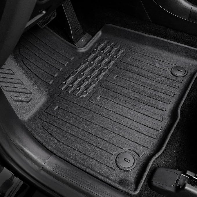 Floor Mats for Hyundai Palisade Gasoline 2026, All Weather Floor Mats Trunk Cargo Liner with Backrest Protectors Accessories, Full Coverage Set (Fit 7/8 Seats)