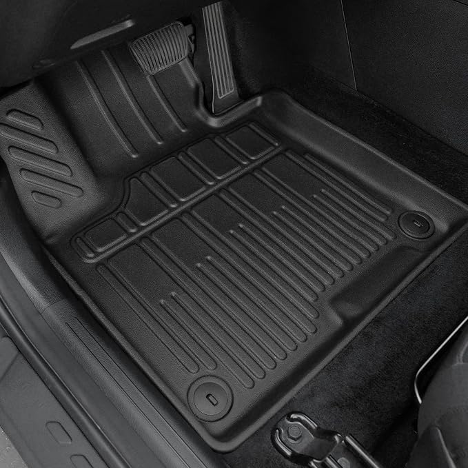 Floor Mats for Kia Sportage Hybrid 2023-2026, All Weather Floor Mats Trunk Cargo Liner with Backrest Protectors and Door Sill Guards Accessories, Full Coverage Set (Not Fit PHEV&Gas)
