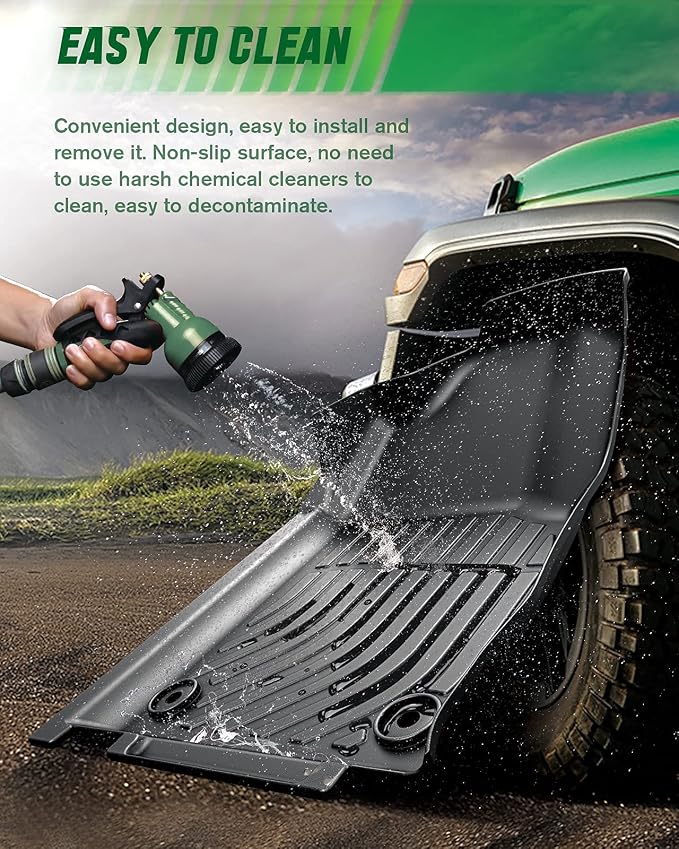 VIWIK Floor Mats Fit for Kia Sportage 2023 2024 Not Hybrid, Car Mats All Weather Custom Floor Liners Full Set 1st 2nd Row Front & Rear, Sportage 2023 2024 Accessories TPE Odorless Non-Slip