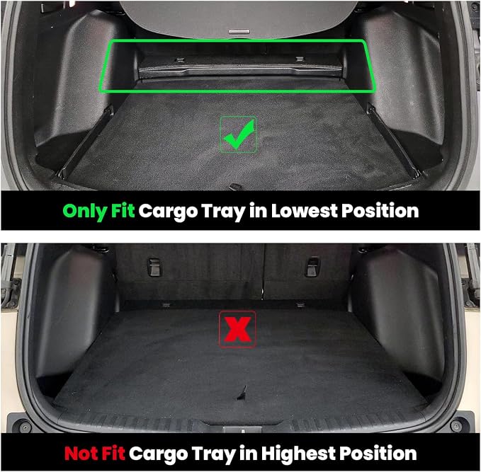 LASFIT Floor Mats & Trunk Mat for Honda CR-V 2017-2022 EX-L/EX/Touring/LX/Special Edition, All Weather Protection TPE Floor Liners 1st & 2nd Row & Cargo Mat in Lower Position (NOT for Hybrid)