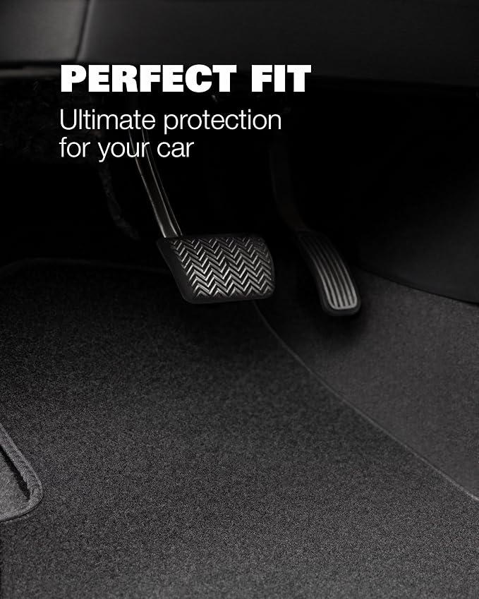 Floor Mats for Mazda CX-5 2017-2026 - Tailored 3D Fit - Front & Rear Set of 4 - Anti-Slip Backing - 30oz Carpet Mat Heavy Duty - All Weather Car Liner Floormats