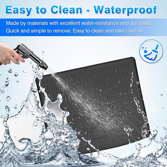 Cartist Floor Mats and Cargo Liner Fit for Audi Q3 2019 2020 2021 2022 2023 2024 2025 All Weather Floor Mat Q3 Accessories Heavy Duty Carpet Protection