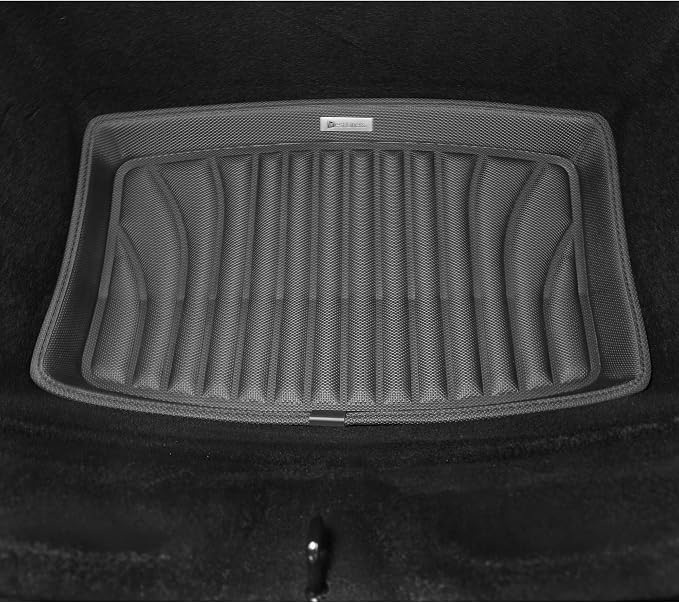 SUPER LINER Floor Mats & Cargo Liners Compatible with 2024-2026 Tesla Model 3 Highland, All-Weather Full Cabin Protection System, Premium Soft Mat Set for Floors, Trunk, Frunk & Seatbacks
