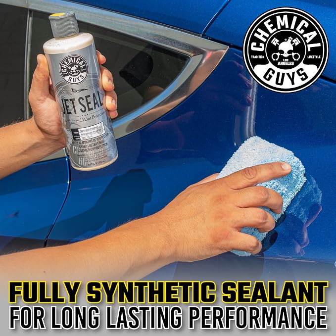 Chemical Guys, JetSeal Anti-Corrosion Paint Sealant & Protectant, 16 oz | Durable sealant bonds to paint for high gloss and lasting protection against the elements on cars, trucks and RVs