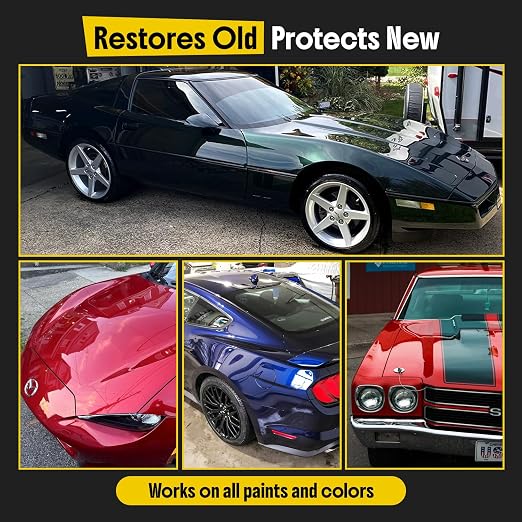 Carfidant Scratch & Swirl Remover - Polishing, Rubbing & Buffing Compound for Car Paint Repair - Restores Shine & Enhances Gloss, 16.9 fl oz