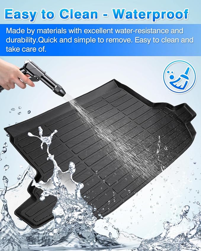 Cartist Cargo Liner Compatible with 2014-2018 Subaru Forester, All Weather Rear Trunk Mat for Forester Accessories Heavy Duty Waterproof