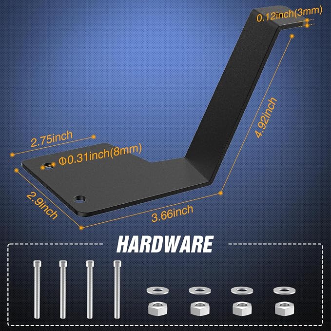 Nilight Light Bar Mounting Brackets for 42 Inch LED Straight Curved Lights UTV Roof Upper Windshield Compatible with Can-am Maverick X3 MAX DS RS MR Turbo R 2017 2018 2019 2020 2021 2022 2023 2024