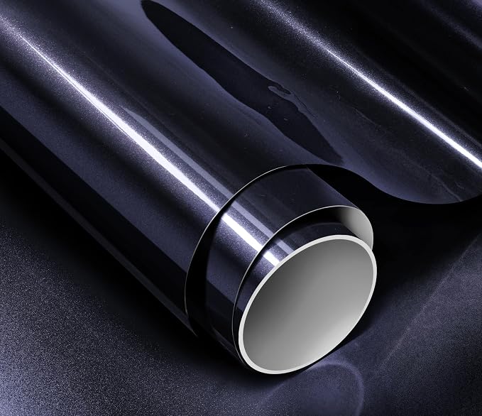 ColorFusion PPF by VViViD, Gloss Storm Grey Dry Apply PPF Vinyl Car Wrap Roll 1.3ft x 5ft