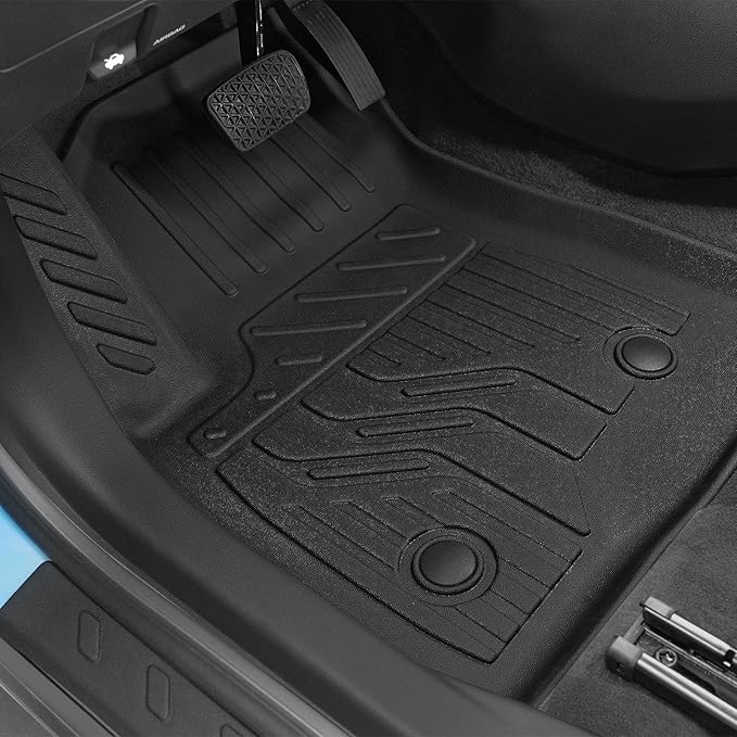 Floor Mats for Chevy Trailblazer FWD 2021-2026, All Weather Floor Mats Trunk Cargo Liner with Backrest Protectors and Door Sill Guards Accessories, Full Coverage Set