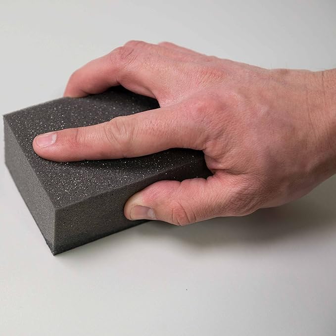 Chemical Guys, Clay Block V2 Reusable Rubber Polymer for Paint Prep, Black | Reusable rubber polymer block glides over paint and glass with lube to lift bonded grime, easy to clean