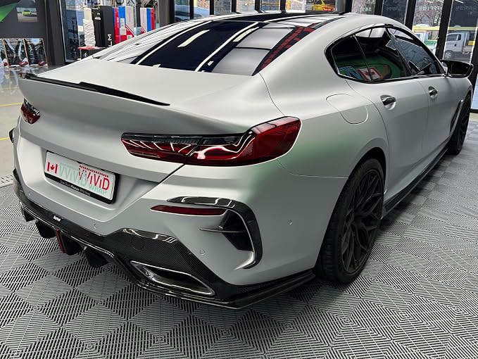 ColorFusion PPF by VViViD, Matte Stealth Chrome Silver Dry Apply PPF Vinyl Car Wrap Roll 20ft x 5ft