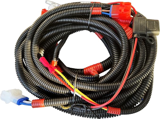 Dr.Acces Golf cart Light Wire Upgrade Harness for Club Car DS/EZGO TXT RXV Yamaha with 9 pin Plug