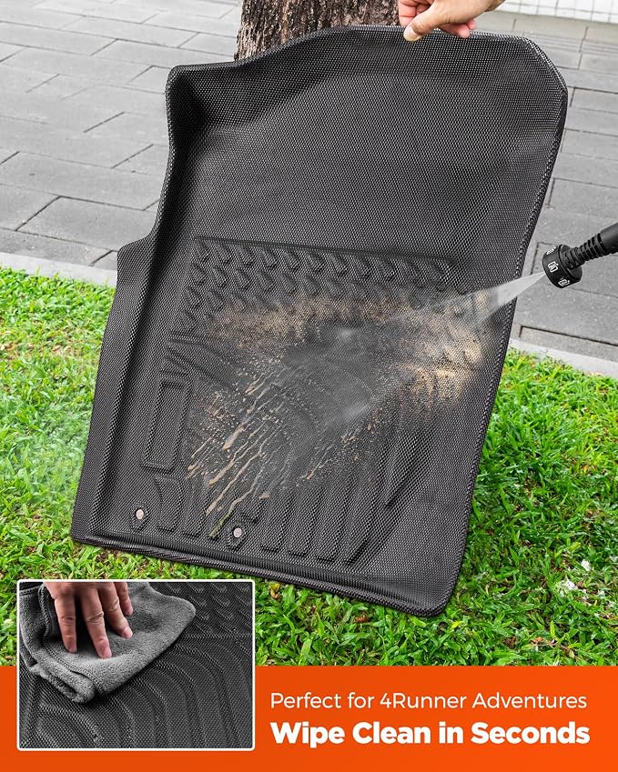 Car Floor Mats for Toyota 4Runner 1996 1997 1998 1999 2000 2001 2002 | All Weather for 3rd gen 4 runner Accessories, for Limited SR5 Base N180 SUV N180 Accessories