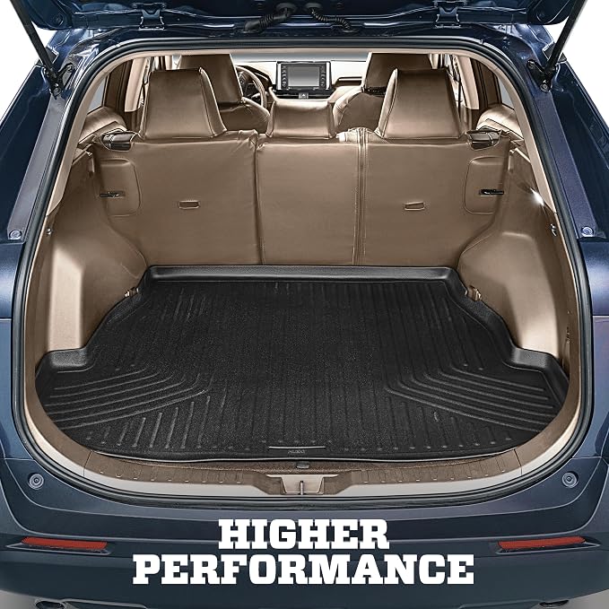 Husky Liners Weatherbeater Cargo Liner | Fits 2021-2026 Toyota Sienna (Behind 3rd Seat) (Excludes Models w/Optional Spare Tire) | Cargo, 1-pc. Black - 44821