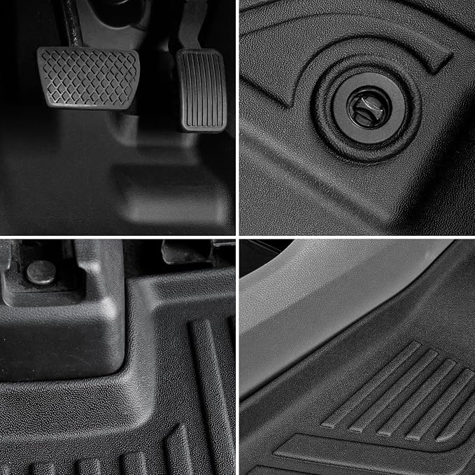 Floor Mats for Honda Odyssey 2018-2026, TPE All Weather Durable Floor Liners for Honda Odyssey Accessories