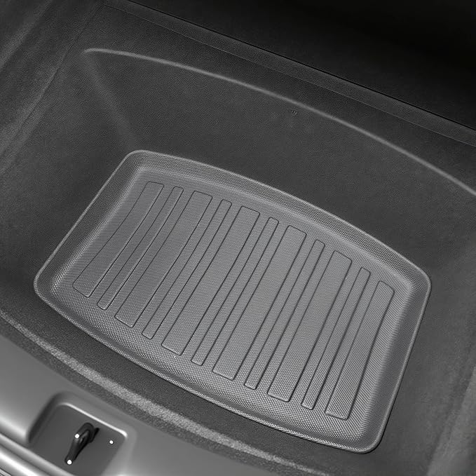 SUPER LINER Floor Mats for 2024-2025 2026 Tesla Model 3 Highland | 6-Piece Set Extra-Thick TPE All-Weather Floor & Cargo Liners | Pet & Child-Friendly Custom Fit Interior Accessories
