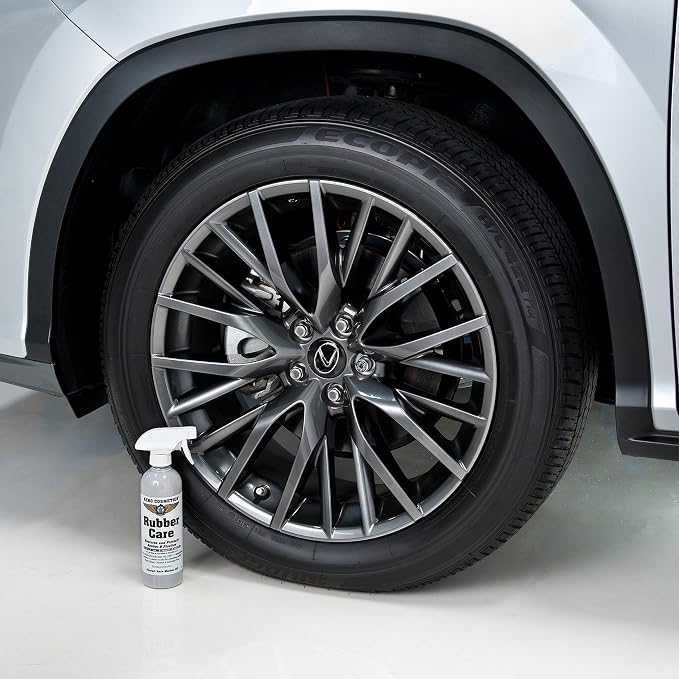 Ceramic Tire Dressing Protector, No Tire Shine, No Dirt or Brake Dust Attracting Residue 16 Fl. oz (2-Pack) Satin/Matte Finish Stays Clean Longer Cleans Up Easier Aircraft Grade